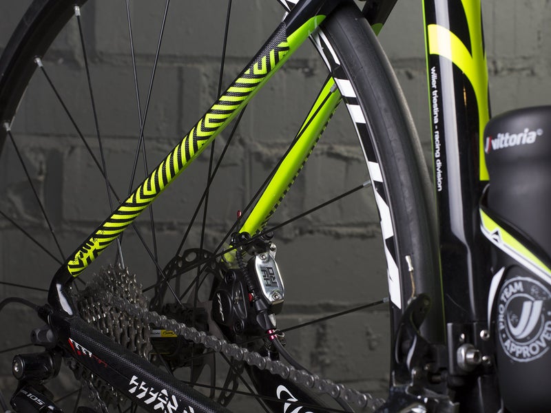 All Mountain Style Chain Guard - Protects Rear Part of Your Bike from Scratches & Dings! - Maze/Black, Maze - Image 4